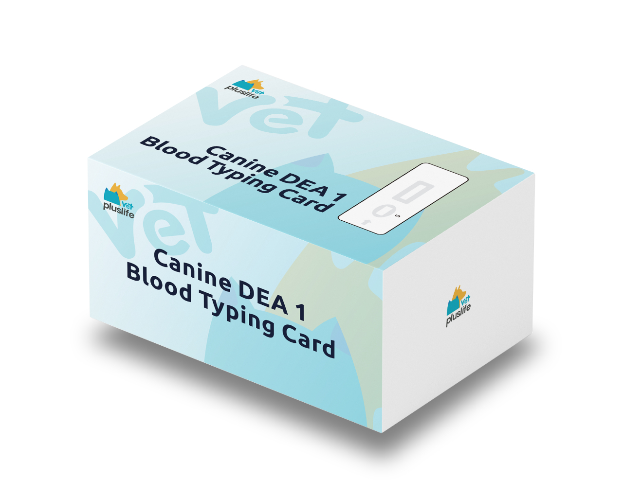 Canine DEA 1 Blood Typing Card