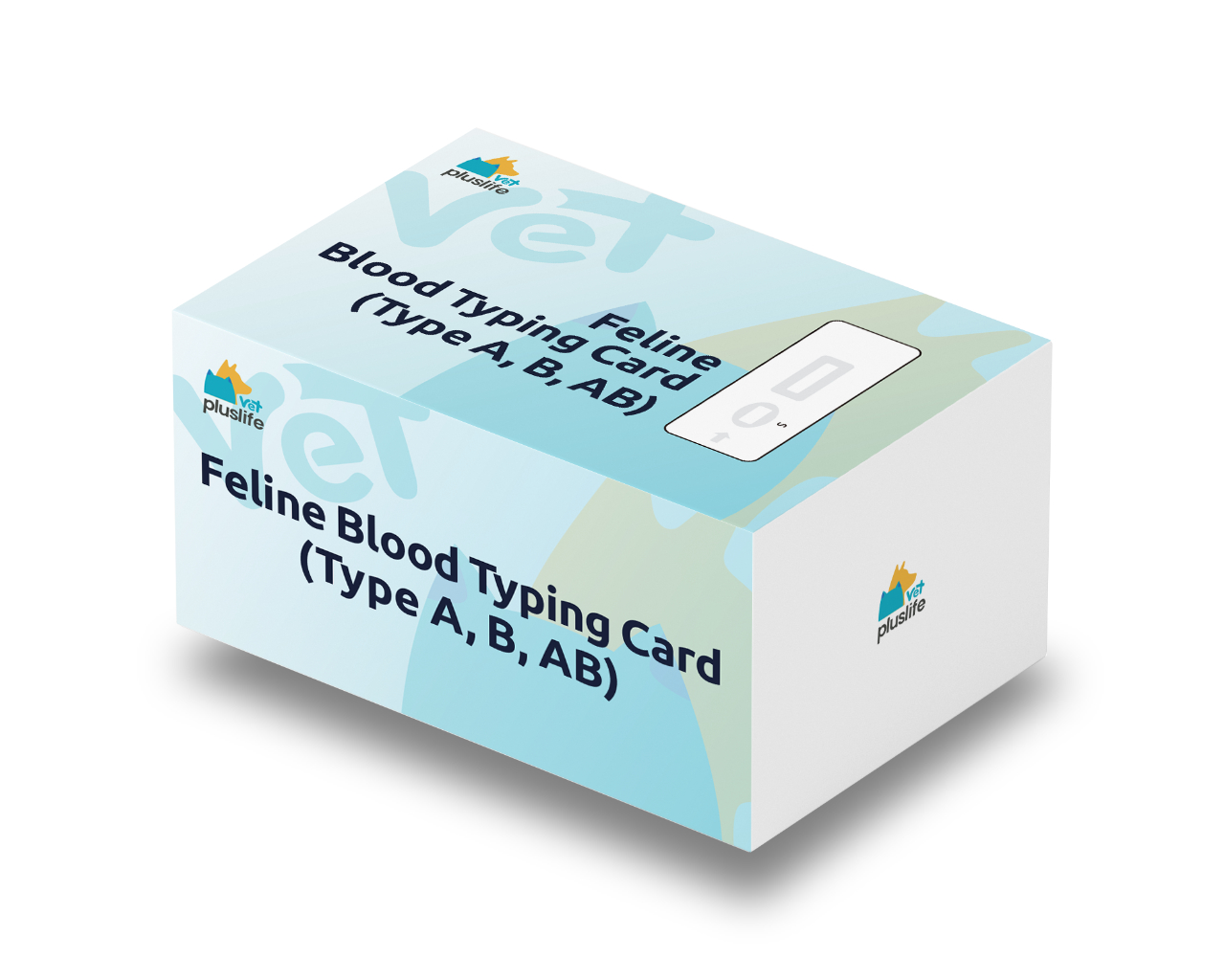 Feline Blood Typing Card (Type A, B, AB)